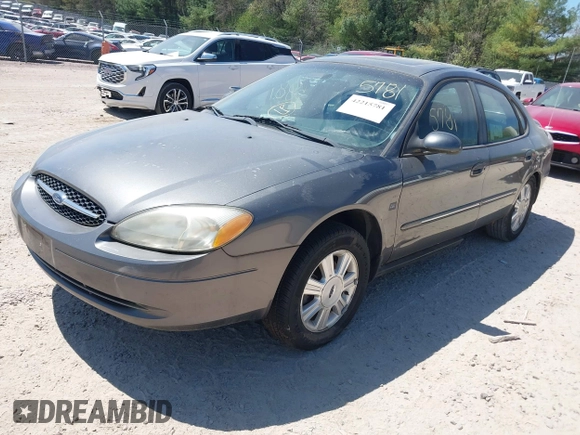 2003 Ford Taurus SEL Deluxe with VIN 1FAHP56SX3G103903, listed as a IAAI auction lot 42215781 with 185,042 mi miles and . Bid and sale history available at DreamBid. Image 2.