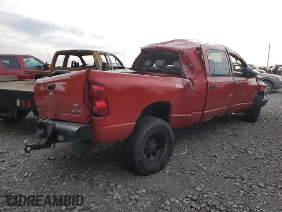 2007 Dodge 2500 Laramie with VIN 3D7KS29A67G820847, listed as a Copart auction lot 50812353 with Not Provided miles and Non Repairable. Bid and sale history available at DreamBid. Image 3.