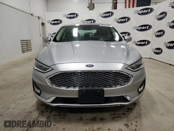 2020 Ford Fusion Titanium with VIN 3FA6P0K93LR193398, listed as a Copart auction lot 54549335 with 117,785 mi miles and Clean title. Bid and sale history available at DreamBid. Image 5.