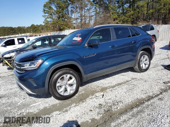 2020 Volkswagen Atlas S with VIN 1V2AC2CA8LC225330, listed as a Copart auction lot 42373235 with 100,470 mi miles and Clean title. Bid and sale history available at DreamBid. Image 1.