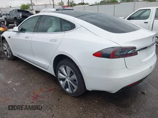 2021 Tesla Model S Long Range Plus with VIN 5YJSA1E21MF425482, listed as a IAAI auction lot 41886030 with Not provided miles and . Bid and sale history available at DreamBid. Image 3.
