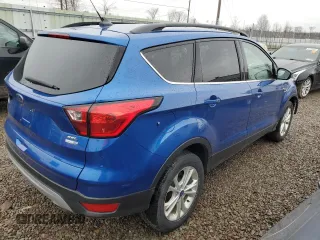 2019 Ford Escape SEL with VIN 1FMCU9HD9KUA31400, listed as a Copart auction lot 52515125 with 101,245 mi miles and Salvage Title. Bid and sale history available at carsss.com. Image 3.