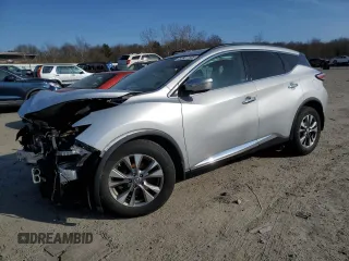 2015 Nissan Murano SV with VIN 5N1AZ2MHXFN226446, listed as a Copart auction lot 52827105 with 144,523 mi miles and Clean Title. Bid and sale history available at carsss.com. Image 1.