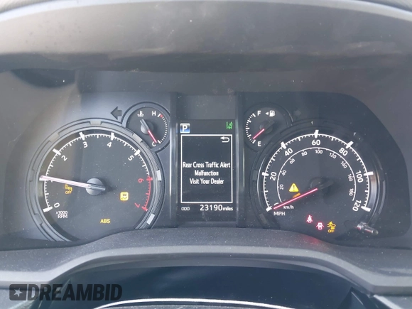 2024 Toyota 4Runner SR5 with VIN JTEEU5JR6R5310976, listed as a IAAI auction lot 42485389 with 23,190 mi miles and . Bid and sale history available at DreamBid. Image 7.