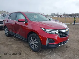 2024 Chevrolet Equinox LT with VIN 3GNAXUEG2RL324149, listed as a IAAI auction lot 42041406 with 8,864 mi miles and . Bid and sale history available at DreamBid. Image 1.