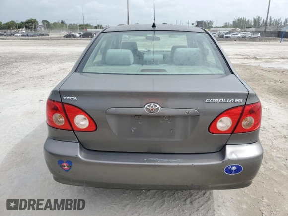 2006 Toyota Corolla CE с VIN 2T1BR32E26C630335, выставлен на аукционе Copart как лот 59989055 с пробегом 201 092 миль миль и Чистый • Clean title. История ставок и продаж доступна на DreamBid. Изображение 6.