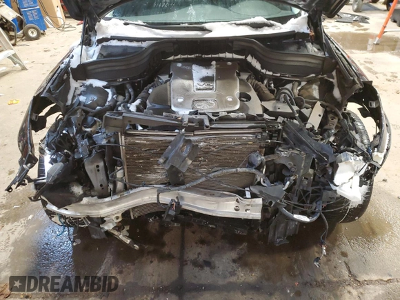 2014 Infiniti QX50 Journey with VIN JN1BJ0HR8EM190268, listed as a Copart auction lot 43971245 with 121,519 mi miles and Salvage Title. Bid and sale history available at carsss.com. Image 12.