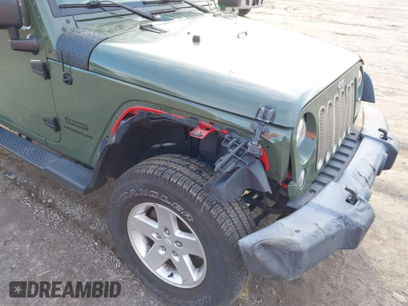 2016 Jeep Wrangler Sport with VIN 1C4AJWAG7GL330159, listed as a IAAI auction lot 41530415 with 98,554 mi miles and . Bid and sale history available at carsss.com. Image 6.