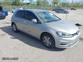 2019 Volkswagen Golf S with VIN 3VWG57AU1KM036674, listed as a IAAI auction lot 41279567 with 100,102 mi miles. Bid and sale history available at carsss.com. Image 1.