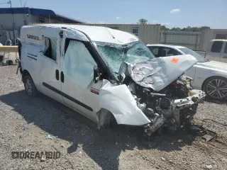 2020 Ram ProMaster City Passenger SLT with VIN ZFBHRFBB8L6P26560, listed as a Copart auction lot 68009834 with Not Provided miles and Salvage Title. Bid and sale history available at carsss.com. Image 4.