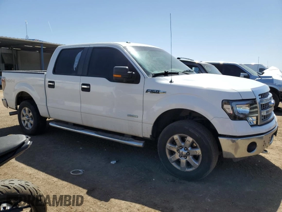 2013 Ford F-150 XL with VIN 1FTFW1ET0DKG28880, listed as a Copart auction lot 52235305 with 229,066 mi miles and Clean Title. Bid and sale history available at carsss.com. Image 4.