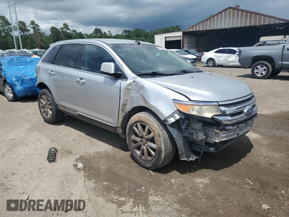 2011 Ford Edge Limited with VIN 2FMDK3KC8BBA82349, listed as a Copart auction lot 61147665 with 197,406 mi miles and Salvage title. Bid and sale history available at DreamBid. Image 4.