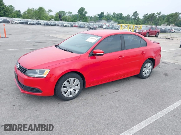 2012 Volkswagen Jetta SE with VIN 3VWDP7AJ9CM382346, listed as a IAAI auction lot 42496101 with 133,281 mi miles and . Bid and sale history available at DreamBid. Image 2.