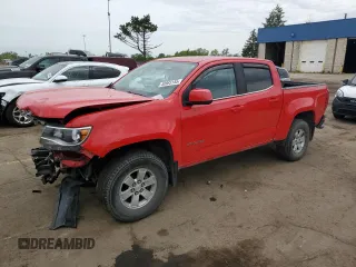 2019 Chevrolet Colorado 4WD Work Truck z VIN 1GCGTBEN3K1321534, wystawiony jako Copart lot #58983155 z przebiegiem 54 881 mil mil oraz Czysty tytuł • Clean title. Historia ofert i sprzedaży dostępna na DreamBid. Obrazek 1.