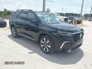 2025 Honda Pilot Elite z VIN 5FNYG1H84SB118474, wystawiony jako IAAI lot #42387670 z przebiegiem 2 041 mil mil oraz . Historia ofert i sprzedaży dostępna na DreamBid. Obrazek 1.