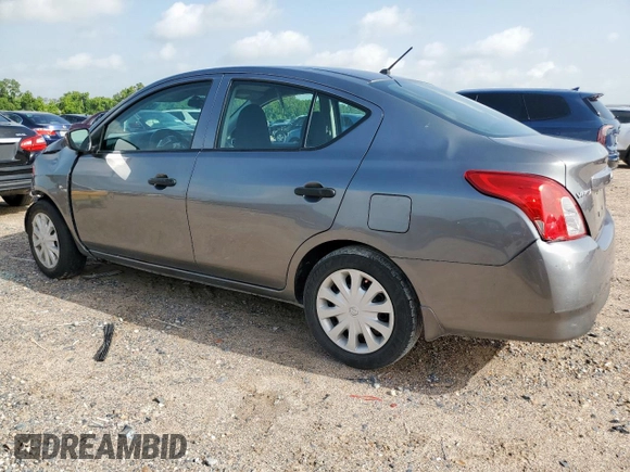2016 Nissan Versa S with VIN 3N1CN7AP2GL893386, listed as a Copart auction lot 62690355 with 46,970 mi miles and Salvage title. Bid and sale history available at DreamBid. Image 2.