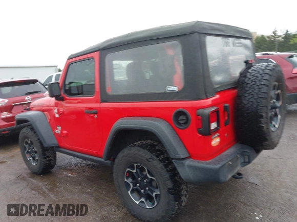 2020 Jeep Wrangler Sport S z VIN 1C4GJXAG8LW266464, wystawiony jako IAAI lot #41958375 z przebiegiem 57 139 mil mil oraz . Historia ofert i sprzedaży dostępna na DreamBid. Obrazek 15.