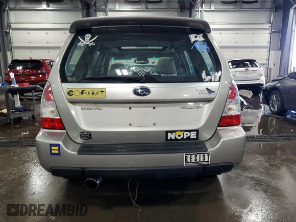 2007 Subaru Forester X w/Premium Pkg with VIN JF1SG65667G714775, listed as a Copart auction lot 71783224 with 181,828 mi miles and Salvage Title. Bid and sale history available at carsss.com. Image 6.