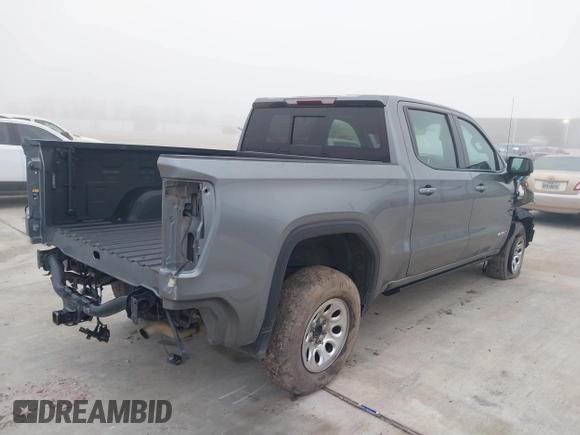 2021 GMC Sierra 1500 AT4 with VIN 3GTP9EEL1MG381993, listed as a IAAI auction lot 41500549 with 1 mi miles. Bid and sale history available at carsss.com. Image 4.