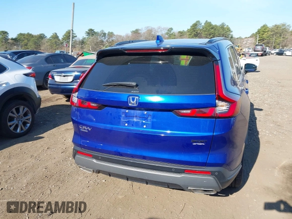 2023 Honda CR-V Sport Touring with VIN 5J6RS6H96PL001826, listed as a IAAI auction lot 42098381 with 13,813 mi miles and . Bid and sale history available at DreamBid. Image 16.