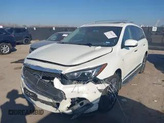 2017 Infiniti QX60 with VIN 5N1DL0MM2HC550358, listed as a IAAI auction lot 41664787 with 133,024 mi miles and . Bid and sale history available at DreamBid. Image 6.