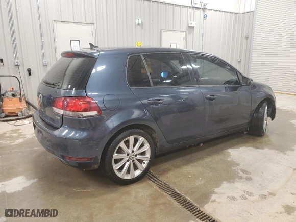 2014 Volkswagen Golf TDI w/Sunroof & Nav with VIN WVWDM7AJ7EW007070, listed as a Copart auction lot 83086954 with 100,693 mi miles and Clean Title. Bid and sale history available at carsss.com. Image 3.