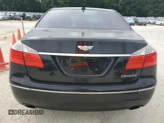 2011 Hyundai Genesis with VIN KMHGC4DE7BU123319, listed as a Copart auction lot 72771514 with 140,615 mi miles and Salvage Title. Bid and sale history available at carsss.com. Image 6.