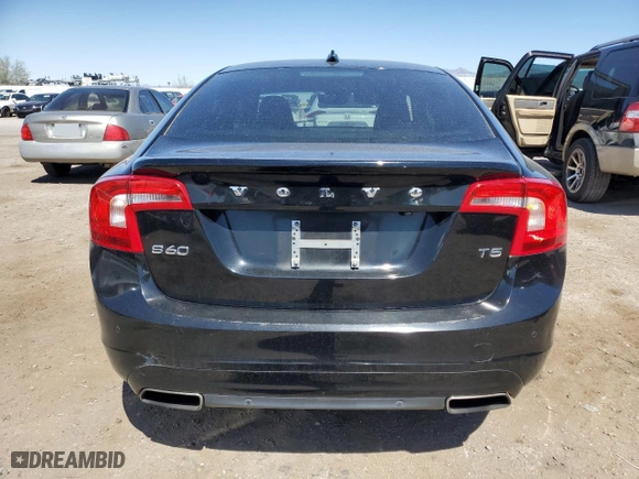 2016 Volvo S60 T5 Drive-E Premier with VIN YV126MFK0G2396124, listed as a Copart auction lot 49537265 with 93,672 mi miles and Clean Title. Bid and sale history available at carsss.com. Image 6.