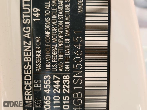 2025 Mercedes-Benz CLA 250 z VIN W1K5J4GB1SN506451, wystawiony jako Copart lot #42351085 z przebiegiem 4 240 mil mil oraz Szkoda całkowita • Salvage title. Historia ofert i sprzedaży dostępna na DreamBid. Obrazek 14.