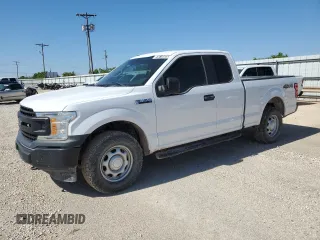 2018 Ford F-150 XL with VIN 1FTFX1E52JKE93864, listed as a Copart auction lot 55618805 with 157,540 mi miles and Clean Title. Bid and sale history available at DreamBid. Image 1.