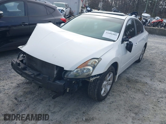 2007 Nissan Altima 2.5 with VIN 1N4AL21E37N433509, listed as a IAAI auction lot 41606909 with 91,571 mi miles. Bid and sale history available at carsss.com. Image 2.