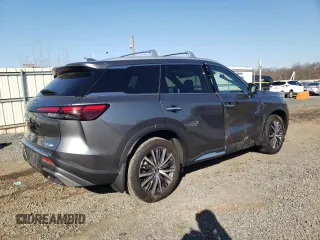 2023 Infiniti QX60 SENSORY with VIN 5N1DL1GSXPC373914, listed as a Copart auction lot 49625765 with 12,982 mi miles and Salvage Title. Bid and sale history available at carsss.com. Image 3.