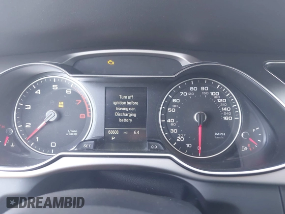 2013 Audi A4 Premium Plus z VIN WAUFFAFL9DN039756, wystawiony jako IAAI lot #42040072 z przebiegiem 68 608 mil mil oraz . Historia ofert i sprzedaży dostępna na DreamBid. Obrazek 7.