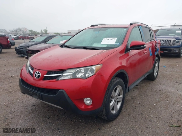 2013 Toyota RAV4 XLE with VIN 2T3WFREV4DW057871, listed as a IAAI auction lot 41953231 with 159,335 mi miles. Bid and sale history available at carsss.com. Image 2.