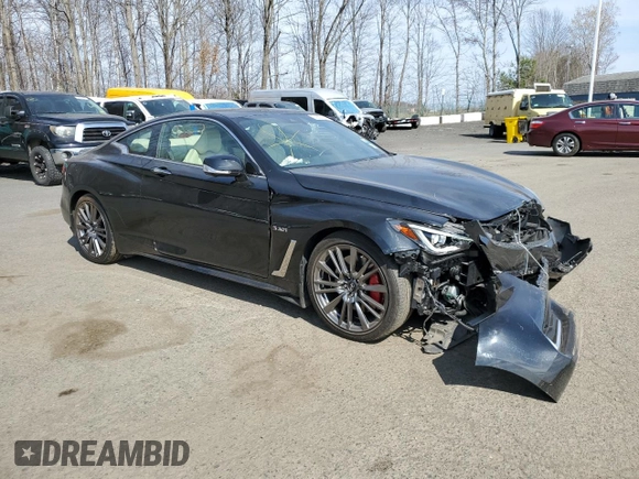 2017 Infiniti Q60 Red Sport 400 z VIN JN1FV7EK2HM611251, wystawiony jako Copart lot #55114595 z przebiegiem 38 479 mil mil oraz Szkoda całkowita • Salvage title. Historia ofert i sprzedaży dostępna na DreamBid. Obrazek 4.