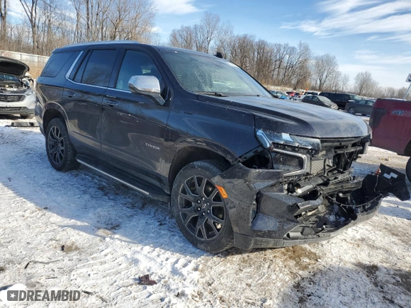 2023 Chevrolet Tahoe Premier with VIN 1GNSKSKD1PR534829, listed as a Copart auction lot 88432775 with 14,233 mi miles and Salvage Title. Bid and sale history available at carsss.com. Image 4.