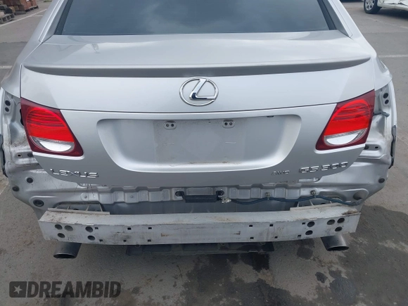 2006 Lexus GS 300 with VIN JTHCH96S960016773, listed as a IAAI auction lot 41901861 with 191,672 mi miles and . Bid and sale history available at DreamBid. Image 6.