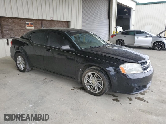 2013 Dodge Avenger SE with VIN 1C3CDZAB8DN742648, listed as a Copart auction lot 50148915 with 212,580 mi miles and Salvage Title. Bid and sale history available at carsss.com. Image 4.