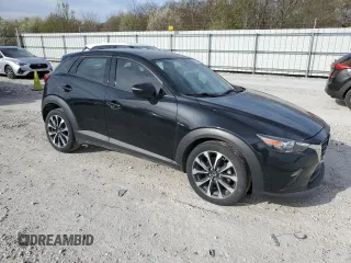 2019 Mazda CX-3 Touring with VIN JM1DKFC74K1453221, listed as a Copart auction lot 49448805 with 63,031 mi miles and Salvage Title. Bid and sale history available at carsss.com. Image 4.