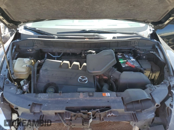 2014 Mazda CX-9 Touring with VIN JM3TB3CA7E0429194, listed as a Copart auction lot 58377965 with 129,101 mi miles and Salvage title. Bid and sale history available at DreamBid. Image 12.
