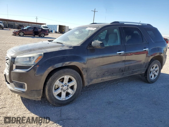 2015 GMC Acadia SLE with VIN 1GKKRPKD7FJ224963, listed as a Copart auction lot 43741755 with 141,885 mi miles and Salvage Title. Bid and sale history available at carsss.com. Image 1.