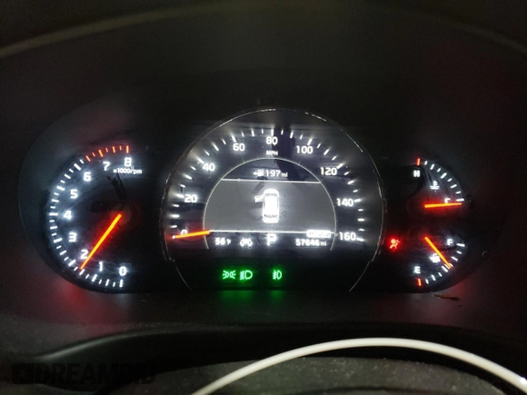 2020 Kia Sorento EX with VIN 5XYPHDA50LG692932, listed as a Copart auction lot 47438245 with 57,646 mi miles and Salvage Title. Bid and sale history available at DreamBid. Image 9.