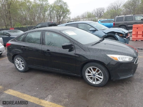2018 Ford Focus SE with VIN 1FADP3F22JL204604, listed as a IAAI auction lot 41918490 with 258,162 mi miles. Bid and sale history available at carsss.com. Image 13.