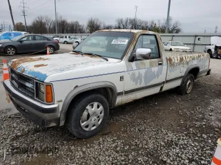 1989 Dodge Dakota S with VIN 1B7GL26X7KS077008, listed as a Copart auction lot 82024544 with 193,811 mi miles and Salvage Title. Bid and sale history available at DreamBid. Image 1.
