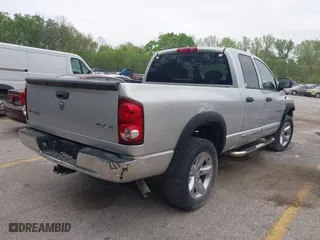 2007 Dodge Ram 1500 SLT with VIN 1D7HU18257S248025, listed as a IAAI auction lot 42076731 with 134,958 mi miles. Bid and sale history available at carsss.com. Image 4.