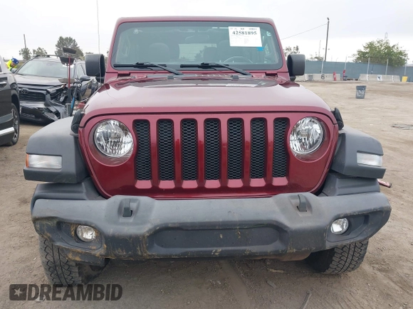 2021 Jeep Wrangler 80th Anniversary с VIN 1C4GJXAN7MW752845, выставлен на аукционе IAAI как лот 42581895 с пробегом 45 613 миль миль и . История ставок и продаж доступна на DreamBid. Изображение 12.