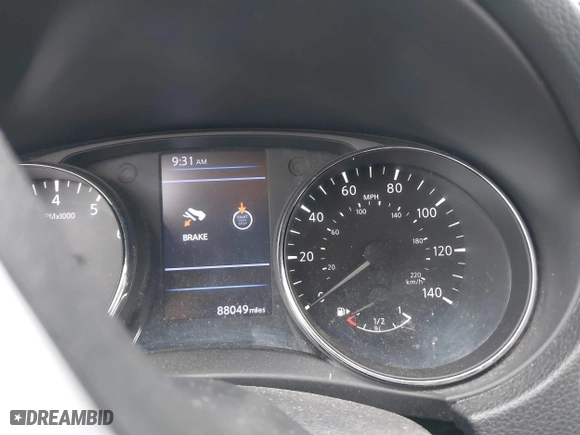 2018 Nissan Rogue S with VIN 5N1AT2MV5JC793367, listed as a IAAI auction lot 41367809 with 88,049 mi miles. Bid and sale history available at carsss.com. Image 7.