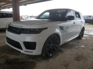 2022 Land Rover Range Rover Sport HST with VIN SALWS2RUXNA234887, listed as a Copart auction lot 43360355 with 0 mi miles and Non Repairable. Bid and sale history available at carsss.com. Image 1.