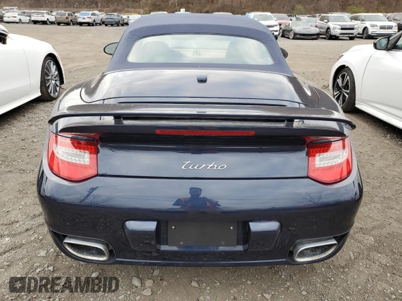 2010 Porsche 911 Turbo S with VIN WP0CD2A98AS773203, listed as a Copart auction lot 81885474 with Not Provided miles and Non Repairable. Bid and sale history available at carsss.com. Image 6.