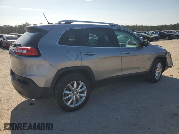 2015 Jeep Cherokee Limited with VIN 1C4PJMDS7FW702966, listed as a Copart auction lot 47871285 with 97,893 mi miles and Salvage Title. Bid and sale history available at carsss.com. Image 3.